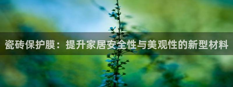 和记app官网:瓷砖保护膜:提升家居安全性与美观性的新型材料